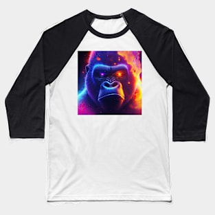 Fiery Gorilla Baseball T-Shirt